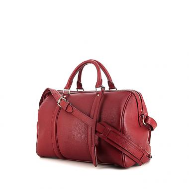 Borsa Louis Vuitton Sofia Coppola in pelle martellata rossa