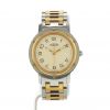 Hermes Clipper watch in gold plated and stainless steel Ref:  CL3.440 Circa  2000 - 360 thumbnail