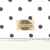 Borsa Dolce & Gabbana Sicily modello piccolo in pelle bianca e nera motivo a pois - Detail D4 thumbnail