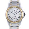 Reloj Cartier Santos Ronde de oro y acero Ref :  1847 Circa  2000 - 00pp thumbnail