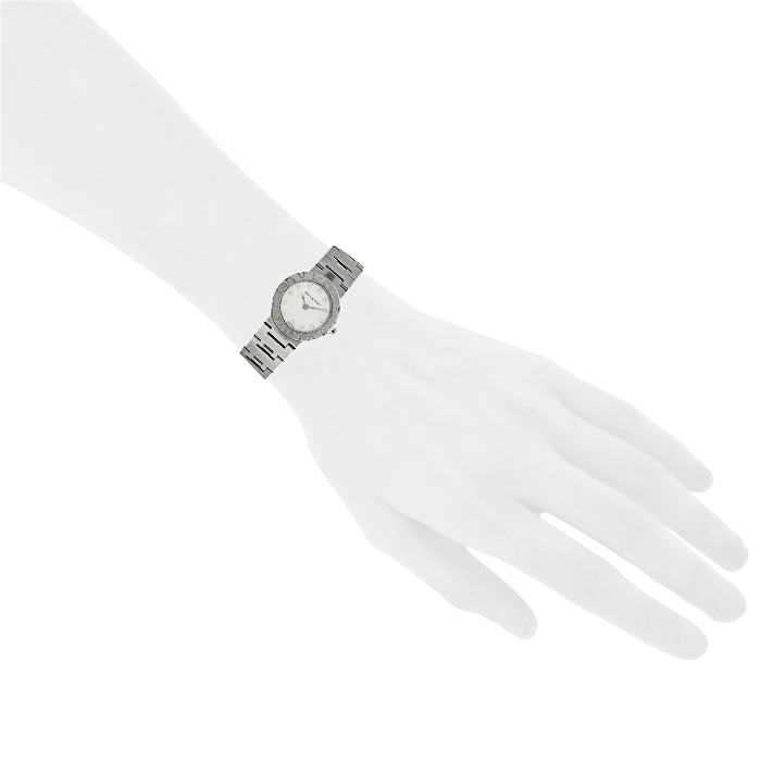 Montre Bulgari Bulgari Bulari en acier Ref : BB 23 SS Vers 2005 - Detail D1