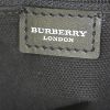 Burberry shopping bag in Haymarket canvas and black - Detail D3 thumbnail