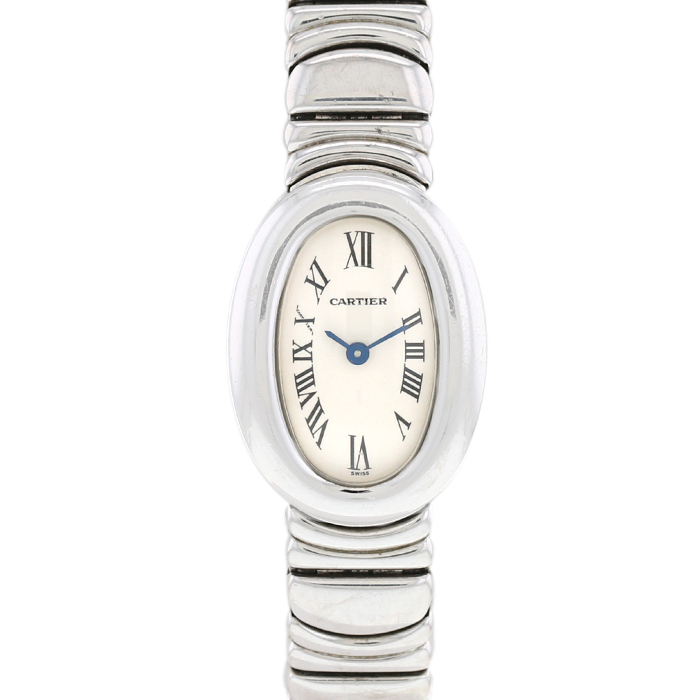 Cartier Baignoire watch in white gold Ref:  2369 Circa  1990 - 00pp