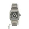 Cartier Santos watch in stainless steel Ref:  2423 Circa  2000 - 360 thumbnail