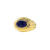 Boucheron Jaipur ring in yellow gold and lapis-lazuli - 00pp thumbnail