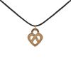 Poiray Coeur Entrelacé large model pendant in pink gold - 00pp thumbnail