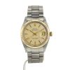 Rolex Datejust watch in 14k yellow gold and stainless steel Ref:  1601 Circa  1972 - 360 thumbnail