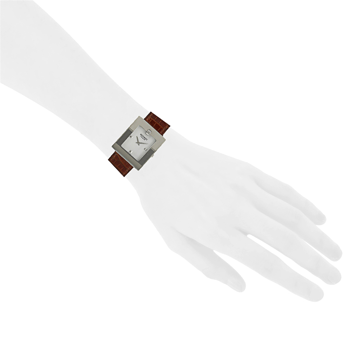 Montre Hermes Belt en acier Ref :  BE1.210 Vers  2000 - Detail D1