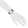 Hermes Arceau watch in stainless steel Ref:  AR4.810 Circa 2010 - Detail D1 thumbnail