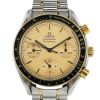 Omega Speedmaster Automatic watch in gold and stainless steel Circa  2000 - 00pp thumbnail