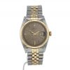Rolex Datejust watch in gold and stainless steel Ref:  1601 Circa  1972 - 360 thumbnail