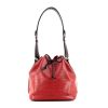 Louis Vuitton petit Noé small model handbag in red and black epi leather - 360 thumbnail