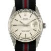 Rolex Datejust watch in white gold 14k and stainless steel Ref:  1601 Circa  1977 - 00pp thumbnail