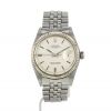 Rolex Datejust watch in stainless steel and white gold 14k Ref:  1601 Circa  96 Circa  1969 - 360 thumbnail