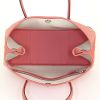 Hermes Garden shopping bag in pink epsom leather - Detail D2 thumbnail