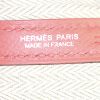 Shopping bag Hermes Garden in pelle Epsom rosa - Detail D3 thumbnail
