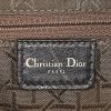 Borsa Dior Lady Dior modello grande in pelle cannage marrone scuro - Detail D4 thumbnail