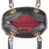 Dior Lady Dior handbag in black leather cannage - Detail D2 thumbnail