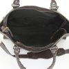 Balenciaga Classic City handbag in dark brown leather - Detail D3 thumbnail