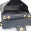 Chanel Timeless jumbo handbag in navy blue quilted leather - Detail D3 thumbnail