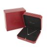 Collar Cartier Coeur et Symbole en oro blanco y diamantes - Detail D2 thumbnail