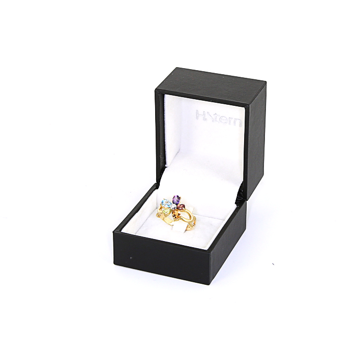 Bague H. Stern en or jaune,  diamant et pierres de couleurs - Detail D2