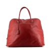 Borsa da viaggio Hermes Bolide - Travel Bag in pelle taurillon sakkam rossa - 360 thumbnail