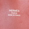 Bolsa de viaje Hermes Bolide - Travel Bag en cuero taurillon sakkam rojo - Detail D3 thumbnail