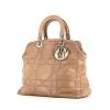 Dior Granville handbag in beige leather cannage - 00pp thumbnail