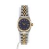 Reloj Rolex Datejust Lady de oro amarillo 18k y acero Ref :  6917 Circa  1968 - 360 thumbnail