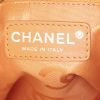Chanel Cambon small model handbag in dark brown quilted leather and beige leather - Detail D3 thumbnail