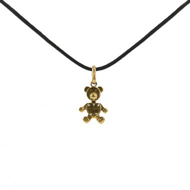 Pendentif Pomellato Orsetto petit modèle en or jaune