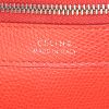 Shopping bag Celine Cabas Phantom in pelle martellata rossa - Detail D3 thumbnail