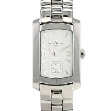 Montre Baume 
Mercier Hampton Classic en acier vers 2000