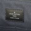 Louis Vuitton Brooklyn shoulder bag in grey damier canvas and black leather - Detail D3 thumbnail