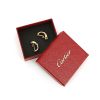 Cartier Panthère earrings in yellow gold,  pink gold and white gold - Detail D2 thumbnail