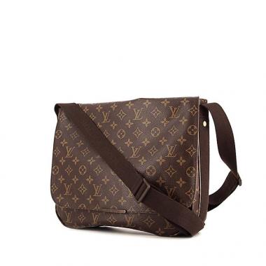 Bolso bandolera Louis Vuitton District en lona Monogram revestida