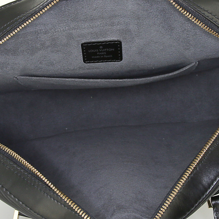 Borsa Louis Vuitton Voltaire in pelle Epi nera - Detail D2