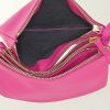 Celine Trio small model shoulder bag in pink leather - Detail D2 thumbnail