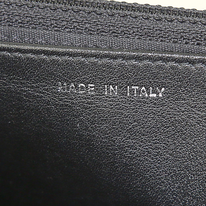 Borsa/pochette Chanel Wallet on Chain in pelle trapuntata nera - Detail D4