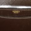 Sac à main Hermès Sandrine en cuir box marron - Detail D3 thumbnail