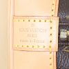 Borsa Louis Vuitton Alma in tela monogram cerata marrone e pelle naturale - Detail D3 thumbnail