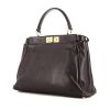 Fendi Peekaboo handbag in black leather - 00pp thumbnail