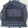 Bolso de mano Celine Luggage Mini en cuero azul - Detail D2 thumbnail