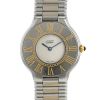 Orologio Cartier Must 21 in oro placcato e acciaio Circa 1990 - 00pp thumbnail