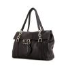 Fendi Selleria handbag in black grained leather - 00pp thumbnail