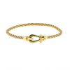 Fred Force 10 small model bracelet in yellow gold - 360 thumbnail
