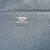 Borsa Hermes Lindy in pelle blu e pelle di vitello doblis blu - Detail D3 thumbnail