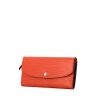 Portafogli Louis Vuitton Emilie in pelle Epi arancione - 00pp thumbnail