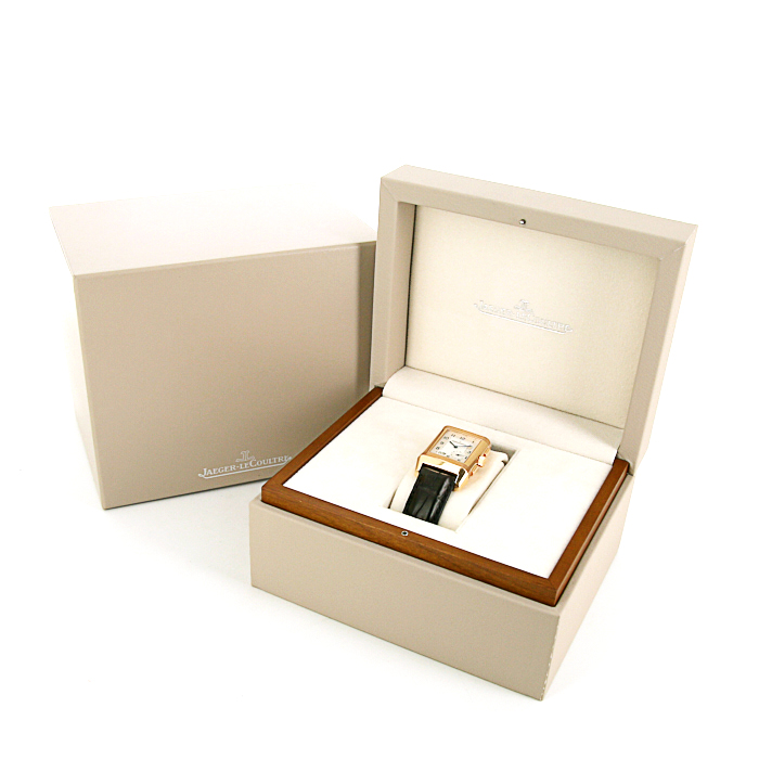 Reloj Jaeger-LeCoultre Reverso Grande Gmt de oro rosa Ref :  240218 Circa  2011 - Detail D3